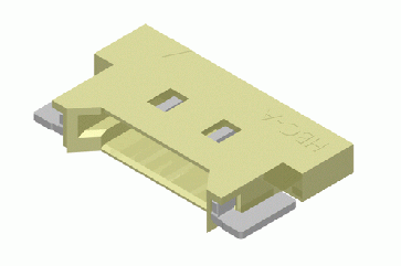 CI42 Series 1.25mm(.049) Side entry SMT Type Header (Halogen-Free)