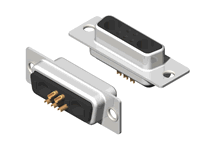 C7W2 Series Combination D-Sub
 Receptacle Housing