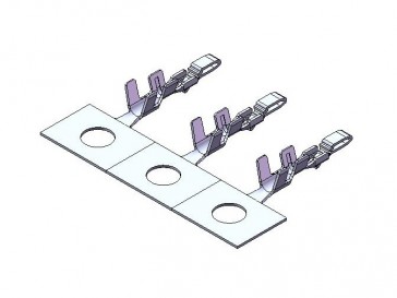 CI16 Series 1.00mm(.039) Wire to Board Crimp Terminal