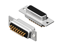 CD71 Series Machined contacts Solder Cup Female D-sub Connectors