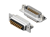 CD71 Series Machined contacts Solder Cup Male D-sub Connectors