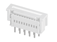 CF01 series 1.25mm(.049) ZIF  Straight DIP Type FFC/FPC Connectors