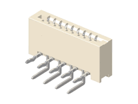 CF09 series 1.0mm(.039) LIF Right Angle DIP FFC/FPC Connectors