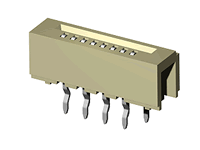 CF16 series 1.00mm(.039) LIF Straight DIP FFC/FPC Connectors