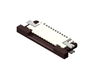 CF23 series 0.5mm(.020) ZIF Right angle SMT Upside FFC/FPC Connectors