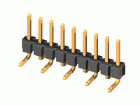 CH31 Series Single Row Straight SMT Pin Headers