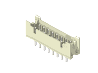 CI01 Series 2.00mm(.079)Dual Row Straight Type Pin Header (With Latch)