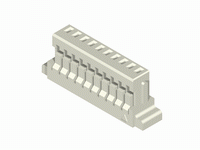 CI11 Series
 1.00mm(.039) Wire to Board Crimp Housing