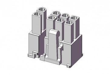 CP-011 Series Dual Rows Receptacle Housing (PCI-E)