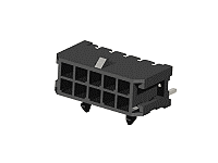 CP35 Series 3.00mm(.118) Dual Rows SMT Side Entry Header Power Connectors(Plastic Board Lock)