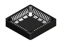 CS22 Series 1.27mm(.050) SMT PLCC Chip Carrier Socket