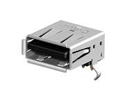 CU01 Series USB Type-A Single Port Receptacle Connectors
