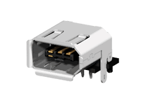 CU05 Series IEEE 1394 Shielded I/O Receptacle Connector