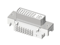 CU07 Series Right Angle Integrated Visual Interface DVI Receptacle Connectors