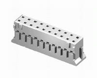CI01 Series 2.00mm(.079)Dual Row wire to Board crimp Housing
