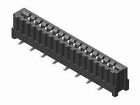 CF08 series 1.0mm(.039) LIF Vertical SMT FFC/FPC Connectors