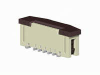 CF20 Series 0.5mm(.020) ZIF Straight SMT FFC/FPC Connectors