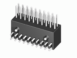 CH53 Series Dual Row Board Mount Pin Header