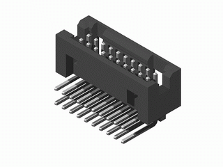 CHC2 Series Dual Row Board Mount Pin Header