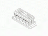 CI11 Series
 1.00mm(.039) Dual Row Wire to Board Crimp Housing