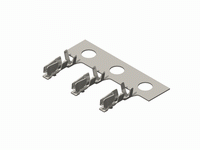 CI11 Series
 1.00mm(.039) Dual Row Crimp Terminal