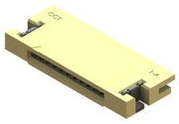 CF27 Series 1.0mm(.039") SMT LIF FFC/FPC Connectors(wide size)