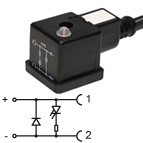 CG1N02DL2C021 - Led+diode 115V