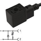 CM1N02DL1C021 - Led+diode 24V