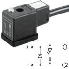 CM2N02DL1C021 - Led+diode 24V