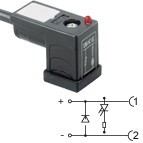 CP1N02DL3C021 - Led+diode 230V