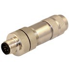 D-12M1500 - M12 connectors, Metal housing