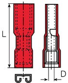 receptacles insulated 396008