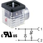 G2TF2DL2-UL - 1/2NPTF - Led+diode 115V