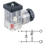 P2TZ2DL3 - PG7 - Led+diode 230V