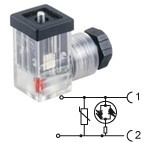 P1TZ2VL3 - PG7 - Bipolar Led+varistor 230V