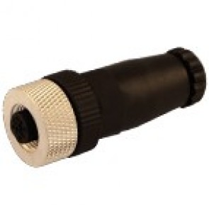 D-12FC4000 - M12 connectors, Field attachable (PG7)