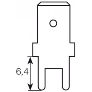 P.C.B.mounting tabs 3866b.61