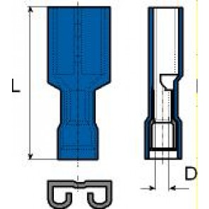 receptacles insulated 3966