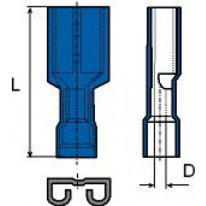 receptacles insulated 3945s