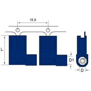 receptacles insulated 39390s