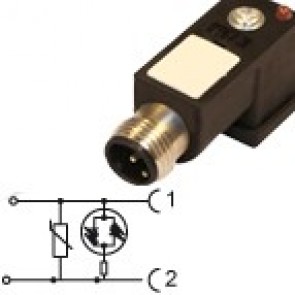 P1N02VL1C-12MD - Bipolar Led+varistor 24V with M12 cable entry