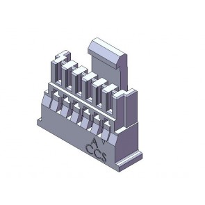 CI16 Series 1.00mm(.039) Single Row Wire to Board Crimp Housing