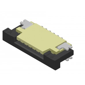 CF17 series 0.80mm(.032") ZIF Right Angle SMT Downside FFC/FPC Connectors