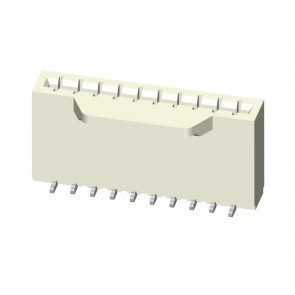 CF65 Series 0.50mm(.020") H=5.50 SMT LIF Vertical FFC/FPC Connectors