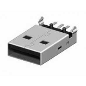 CU01 Series USB Type-A Board Mount Plug Connector