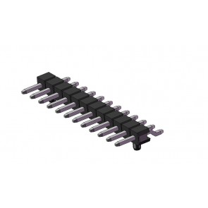 CH11 Series Side Entry Single Row Board Mount Pin Header