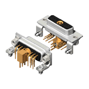 11W1 Series Coaxial D-Sub
 Right Angle Type Receptacle Connector