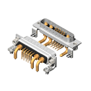 13W3 Series High Power D-Sub 20A Right Angle Type Plug Connector