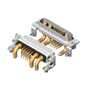 13W3 Series High Power D-Sub 40A Right Angle Type Plug Connector