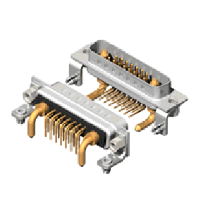 17W2 Series High Power D-Sub 20A Right Angle Type Plug Connector